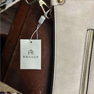 Western boho shoulder bag faux leather 2 shoulder straps costal cowgirl 10x12